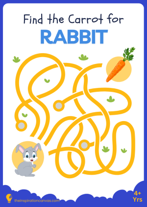 find the way puzzle for kids or Printable Maze for Kids Help to Find the Way