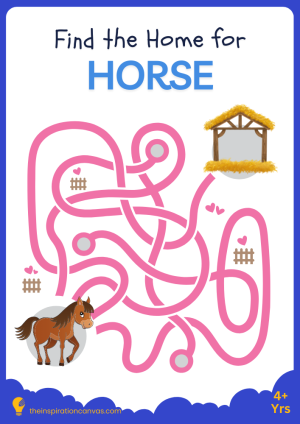 Printable Maze Puzzle for Kids